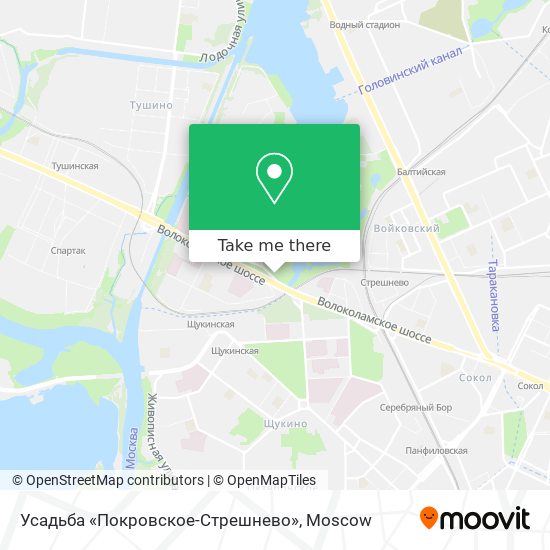 Усадьба «Покровское-Стрешнево» map