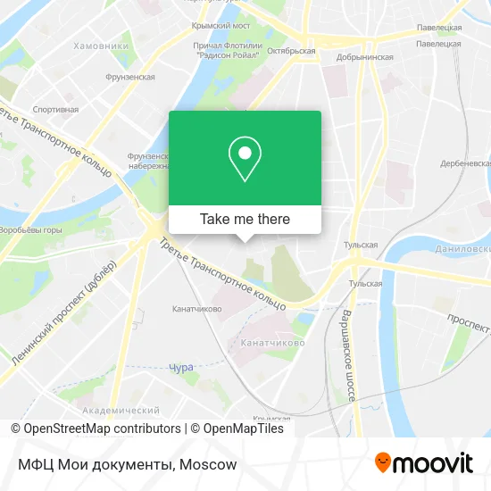 МФЦ Мои документы map