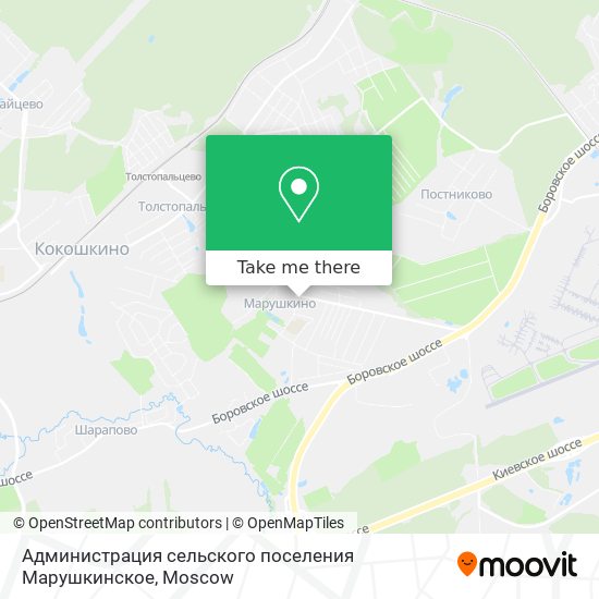 Администрация сельского поселения Марушкинское map