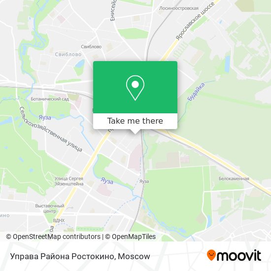 Управа Района Ростокино map