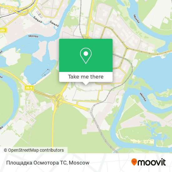 Площадка Осмотора ТС map