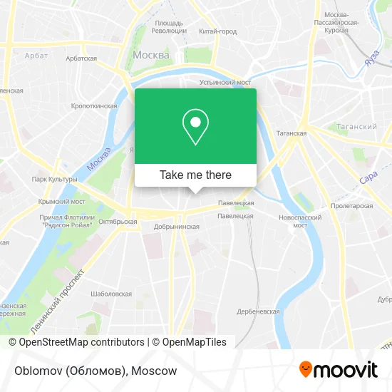 Oblomov (Обломов) map