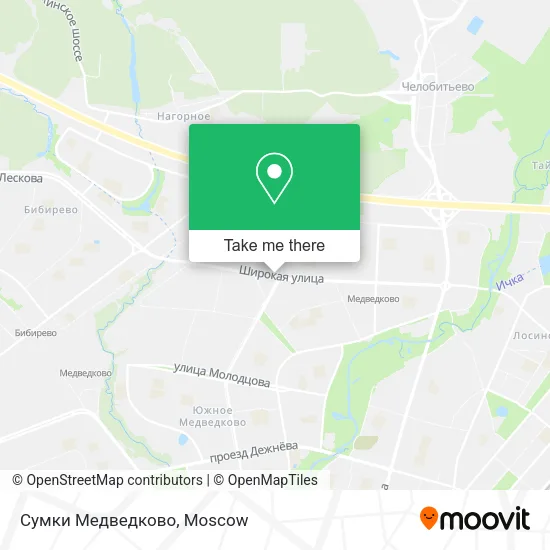 Сумки Медведково map