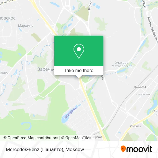 Mercedes-Benz (Панавто) map