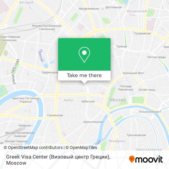 Greek Visa Center (Визовый центр Греции) map