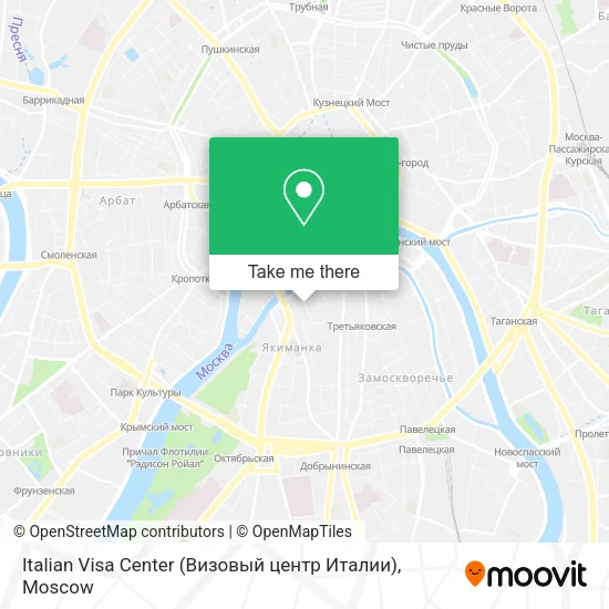 Italian Visa Center (Визовый центр Италии) map