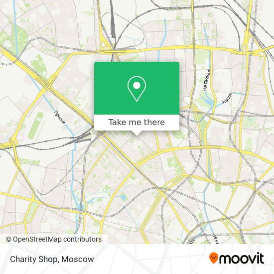 Charity Shop map