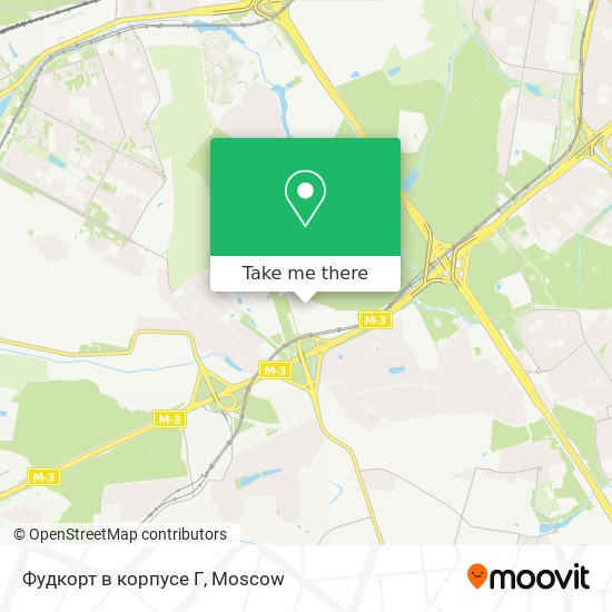 Фудкорт в корпусе Г map