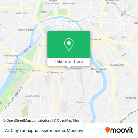 ArtClay гончарная мастерская map