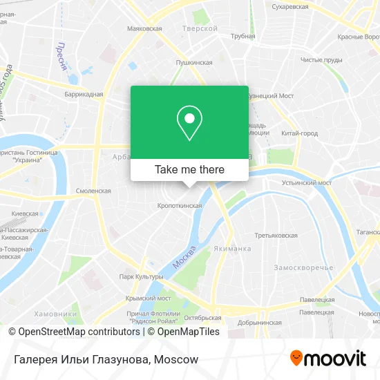 Галерея Ильи Глазунова map