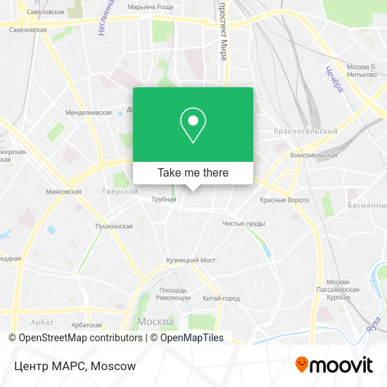 Центр МАРС map