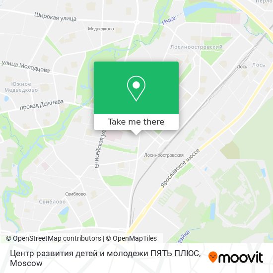 Центр развития детей и молодежи  ПЯТЬ ПЛЮС map