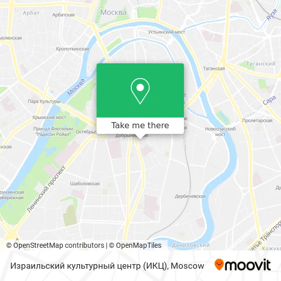 Израильский культурный центр (ИКЦ) map