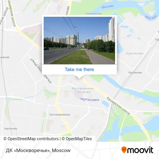 ДК «Москворечье» map