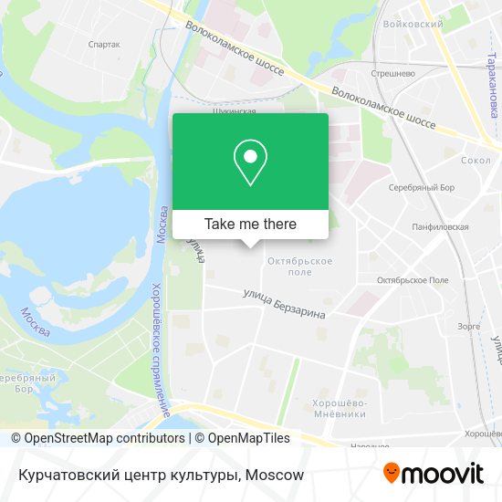 Курчатовский центр культуры map