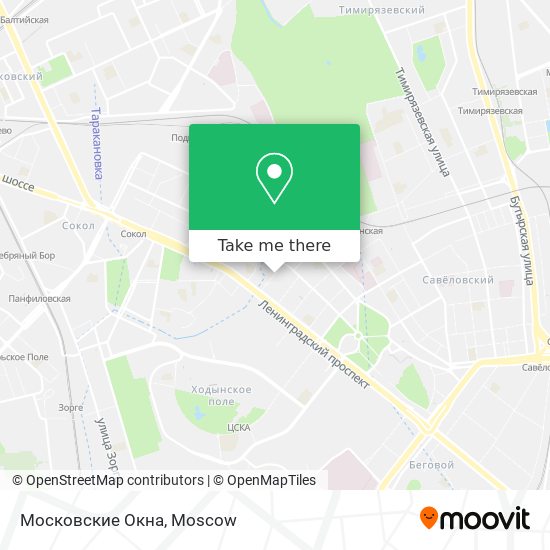 Московские Окна map