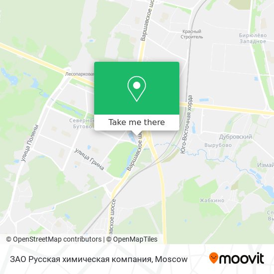ЗАО  Русская химическая компания map