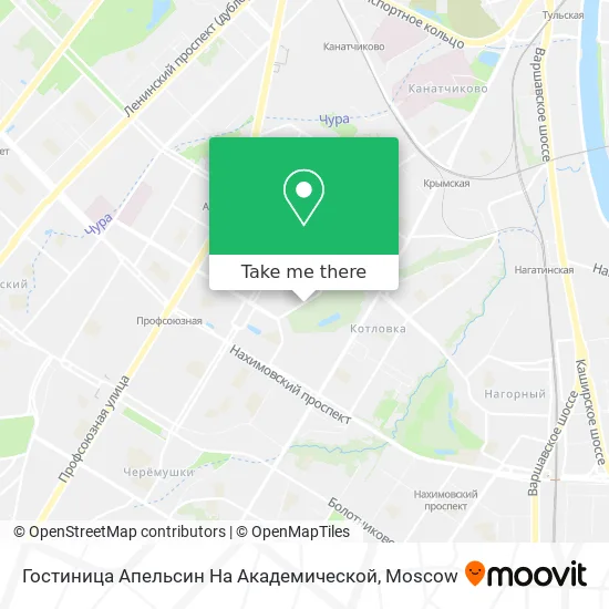 Гостиница Апельсин На Академической map