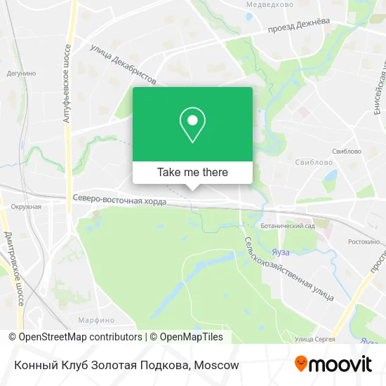 Конный Клуб  Золотая Подкова map