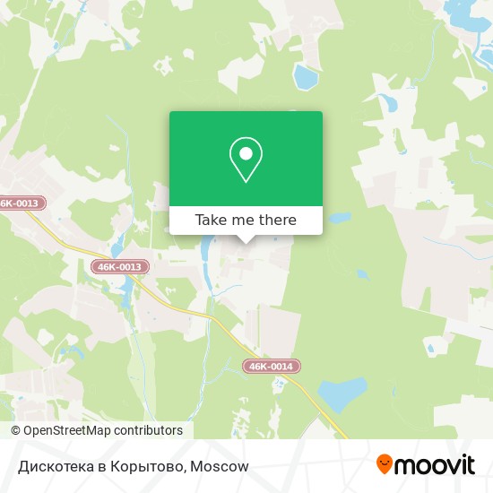 Дискотека в Корытово map