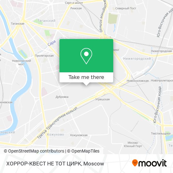 ХОРРОР-КВЕСТ  НЕ ТОТ ЦИРК map