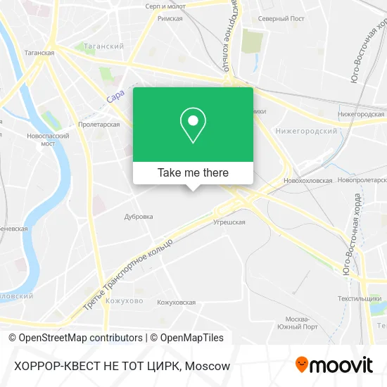 ХОРРОР-КВЕСТ  НЕ ТОТ ЦИРК map