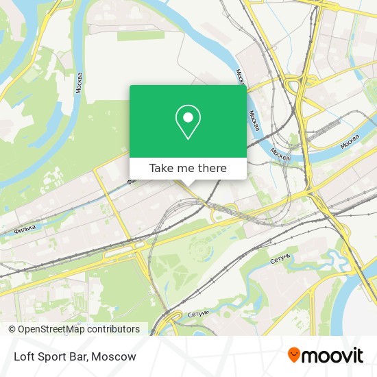 Loft Sport Bar map