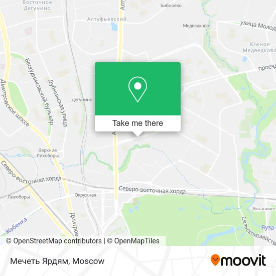 Мечеть Ярдям map