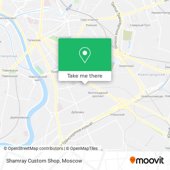 Shamray Custom Shop map