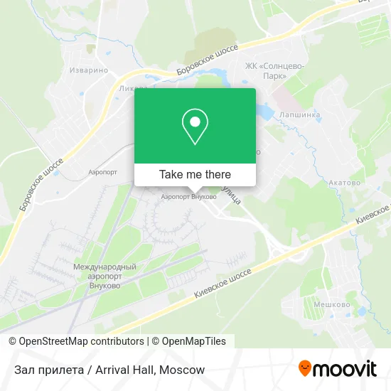 Зал прилета / Arrival Hall map