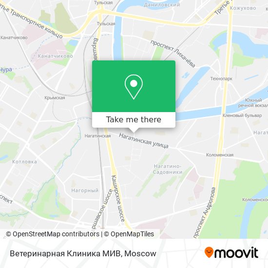 Ветеринарная Клиника МИВ map