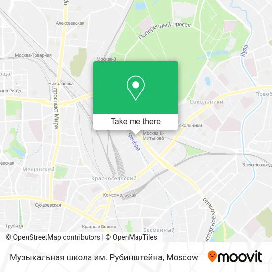 Музыкальная школа им. Рубинштейна map