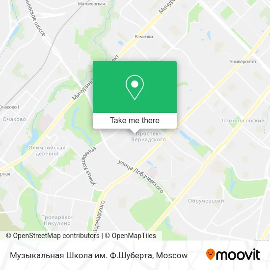 Музыкальная Школа им. Ф.Шуберта map