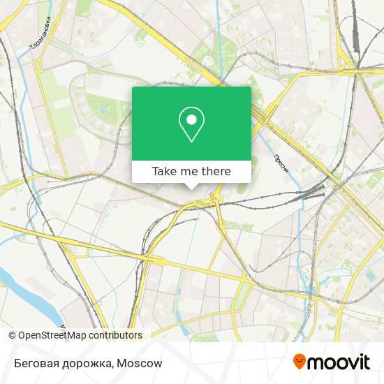 Беговая дорожка map