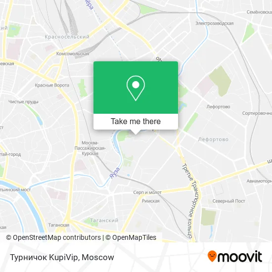 Турничок KupiVip map