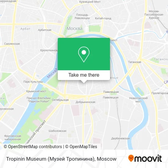 Tropinin Museum (Музей Тропинина) map