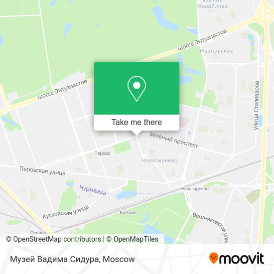 Музей Вадима Сидура map