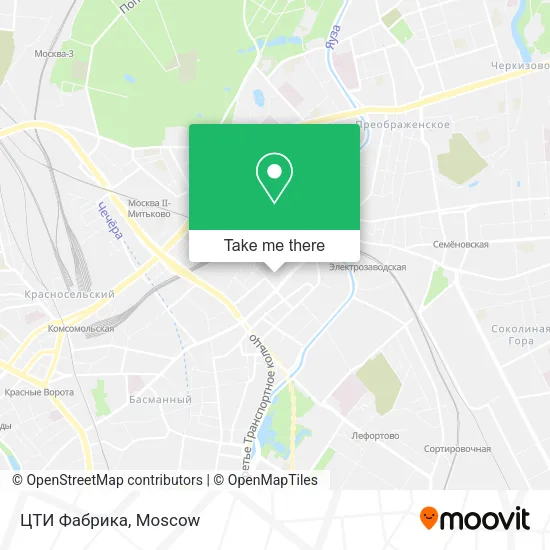 ЦТИ Фабрика map