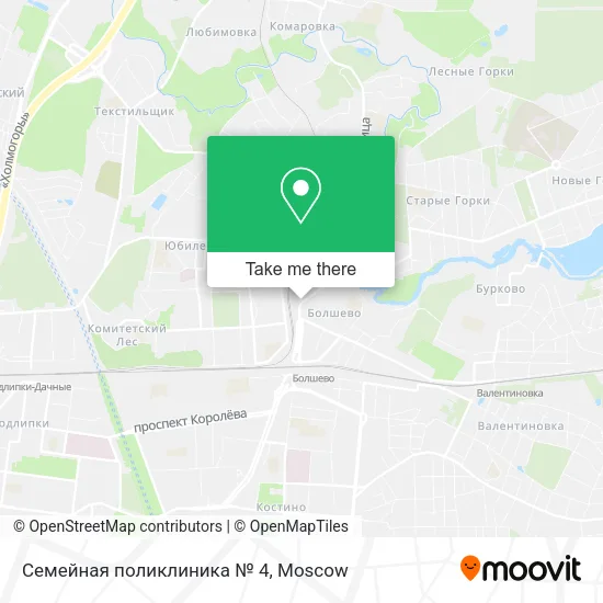 Семейная поликлиника № 4 map