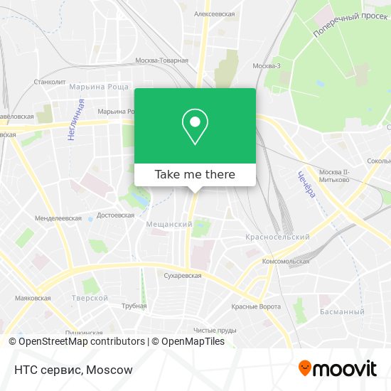HTC сервис map