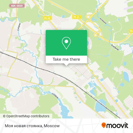 Моя новая стоянка map