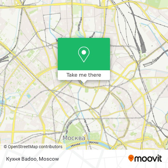 Кухня Badoo map