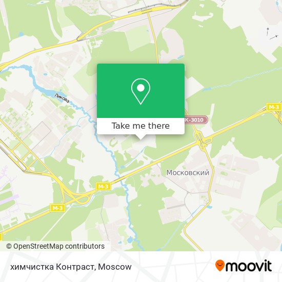 химчистка Контраст map