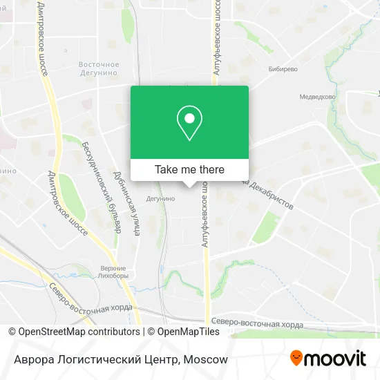 Аврора  Логистический Центр map