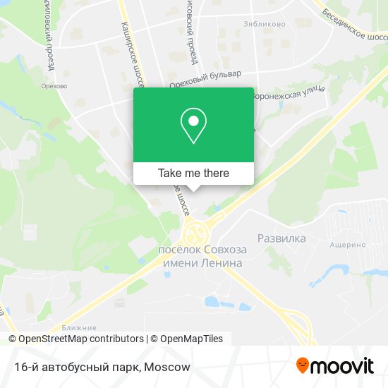 16-й автобусный парк map