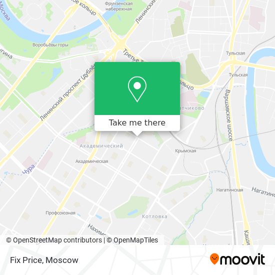 Fix Price map
