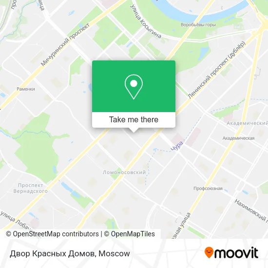 Двор  Красных Домов map