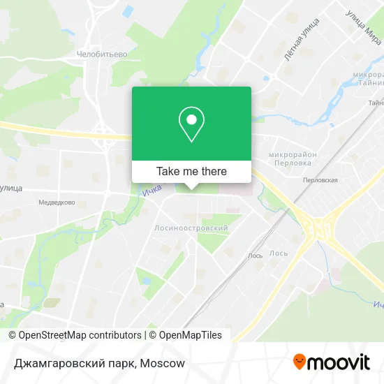 Джамгаровский парк map