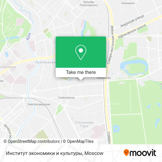 Институт экономики и культуры map