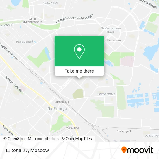 Школа 27 map